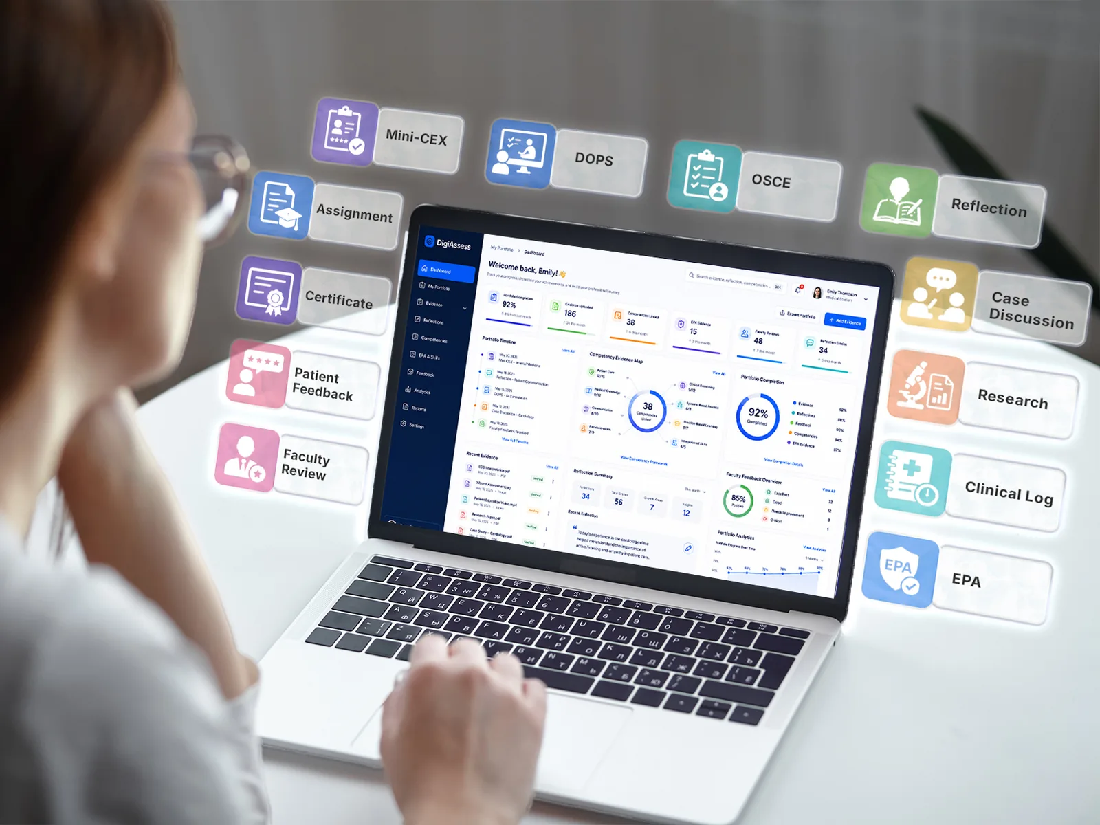 Portfolio Assessment in DigiAssess