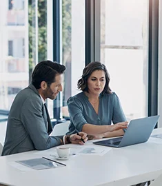 Financial industry reference image